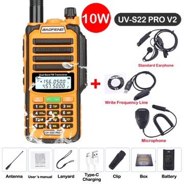2023 Baofeng UV S22 PRO V2 IP68 wodoodporna 1