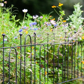 САДОВЫЙ МЕТАЛЛИЧЕСКИЙ ЗАБОР ПОДДЕРЖКА ДЛЯ РАСТЕНИЙ ПОДДЕРЖКИ ДЛЯ ЦВЕТОВ ЧЕРНЫЕ
