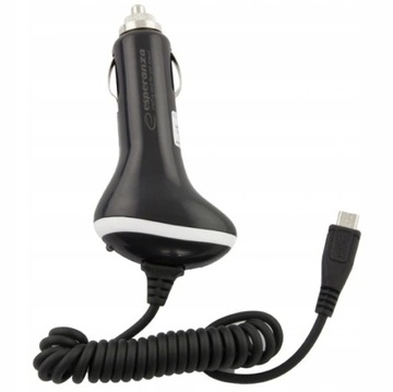 Ładowarka samochodowa USB Esperanza 1000 mA