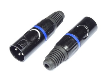 Wtyk XLR 3 Pin na kabel HQ