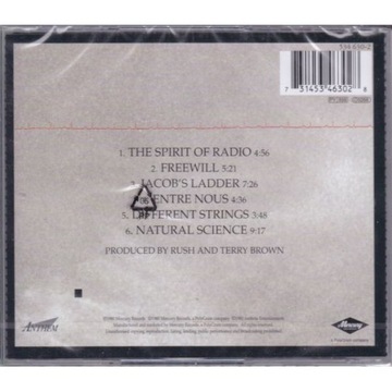 Перманентные волны (ОБНОВЛЕННЫЙ) Rush CD