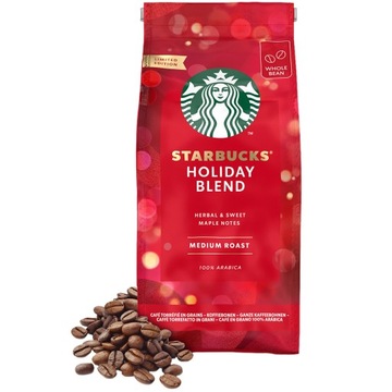 Кофе STARBUCKS Holiday Blend в зернах 190г