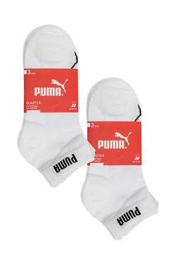 Носки Puma до щиколотки 6 пар 43/46 белые