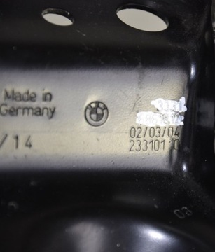 BMW F34 F36 DRŽÁK DRŽÁKY NOSNÍKU ZADNÍ 6861812