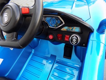 АВТОМОБИЛЬ НА АКБ С ПОДСВЕТКОЙ, СВЕТОДИОДНАЯ РУЧКА, КРАСКА