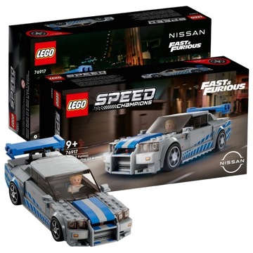 LEGO ZESTAW SPEED CHAMPIONS - SAMOCHÓD AUTO NISSAN SKYLINE GT-R