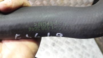 BMW E46 1.9 TRUBKA PŘÍVOD VODY 1136364D