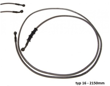 ТОРМОЗНОЙ ШЛАНГ HONDA МЕТАЛЛИЧЕСКАЯ ОПЛЕТКА ЗАДНИЙ - ПЕРЕДНИЙ