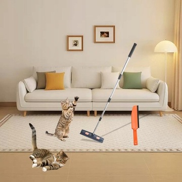 Средство для удаления шерсти домашних животных Средство для удаления шерсти домашних животных с метлой