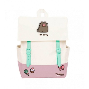 Kot PUSHEEN PLECAK szkolny 39x29x12cm ROSE