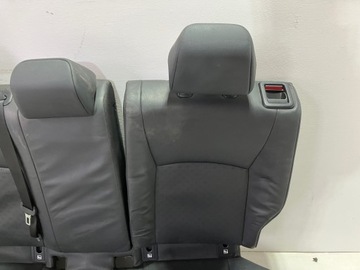 CHR C-HR SEDADLA POHOVKA KOMPLET KŮŽE OHŘÍVAČ ČERNÉ BEZ AIRBAG