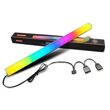 COOLMOON 5V/3Pin małe 4Pin listwa oświetleniowa RGB kolor diody LED dla tej