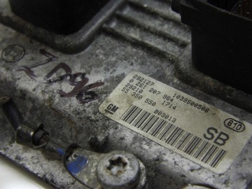 JEDNOTKA MOTORU OPEL AGILA 1.2 16V 55350550SB