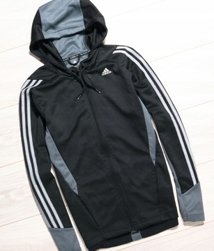 ADIDAS BLUZA Z KAPTUREM CLIMALITE r. S