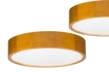 PLAFON SUFITOWY LAMPA LEJA 375 JASNY DĄB DO SALONU KUCHNI ŁAZIENKI PIĘKNY