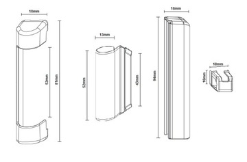 Оболочки Maco НАБОР БЕЛЫХ Оболочек MACO