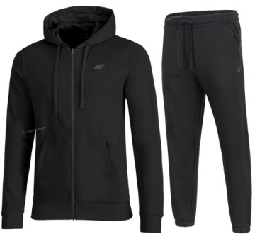4F MĘSKI DRES BAWEŁNA KOMPLET BLUZA SPODNIE / rozm XL