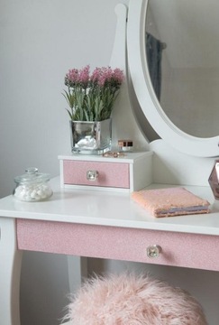 Фольга мебельная шпон PINK GLITTER 45х150см Толщина фольги 90 микрометров