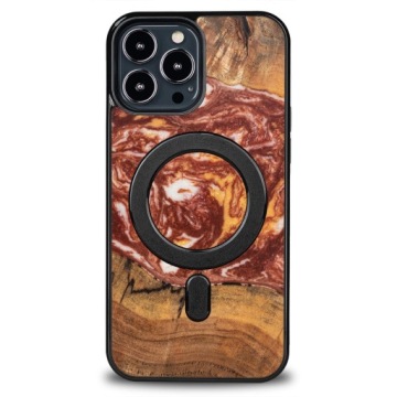 Pouzdro Bewood Unikátní pro iPhone 13 Pro Max Planety Mars s MagSafe
