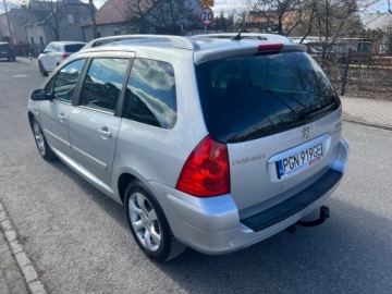 Peugeot 307 II Kombi 2.0 HDi 16V FAP 136KM 2006 Peugeot 307 307 SW Klimatyzacja Parktronic Panorama Dach El.Szyby El.Luste, zdjęcie 1