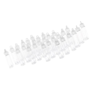 Мини-бутылка желаний, прозрачные стеклянные банки, бутылки с эфирным маслом, сделай сам, 2 мл