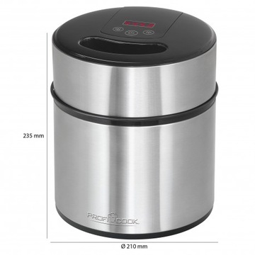 МАШИНА ДЛЯ ПРИГОТОВЛЕНИЯ МОРОЖЕНОГО, МАШИНА ДЛЯ МОРОЖЕНОГО HOME PROFI COOK