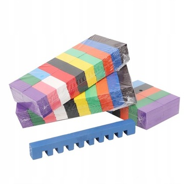 300 sztuk Drewniane Domino Zestaw Building Block