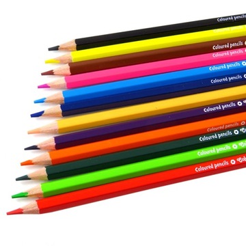 ШЕСТИГРАННЫЕ КАРАНДАШИ COLORINO 12 ШТ.