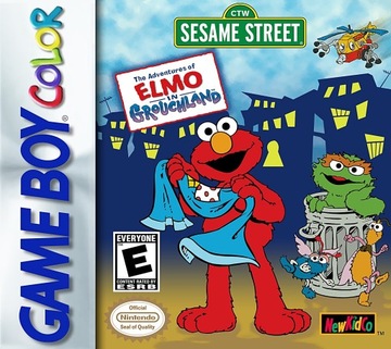 Улица Сезам Элмо в Grouchland Game Boy ОРИГИНАЛ НА АНГЛИЙСКОМ ЯЗЫКЕ