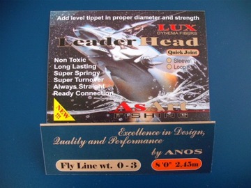 DYNEMA FLY RIDER -UL/F *ANOS*LEADER HEAD LUX