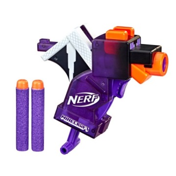 NERF MINECRAFT ENDER DRAGON PISTOLET WYRZUTNIA 8+