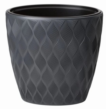 Form Plastic Donica Elipsa Flow 60 antracyt