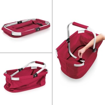 TESCOMA KOSZYK PIKNIKOWY SKŁADANY KOSZ NA ZAKUPY