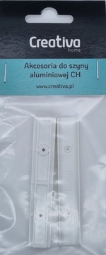 Szyny karniszowe podwójne aluminiowe 250 cm Creativa by Cezar kolor biały