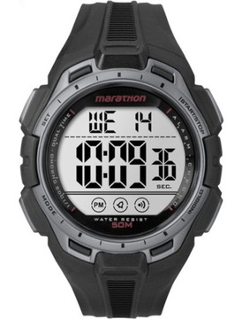 Męski zegarek sportowy Timex TW5K94600 Czarny na pasku +GRAWER