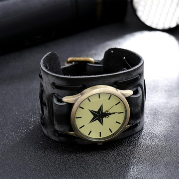 Браслеты в стиле панк ко Дню Святого Валентина черные