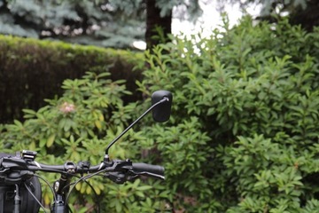 Велосипедное зеркало на длинном кронштейне AJS PLUS, ПОЛЬСКОЕ