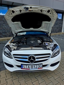 Mercedes Klasa C W205 Kombi 200 184KM 2017 Mercedes C200 kombi bezwypadkowy, serwis ASO, hak, automat, zdjęcie 2