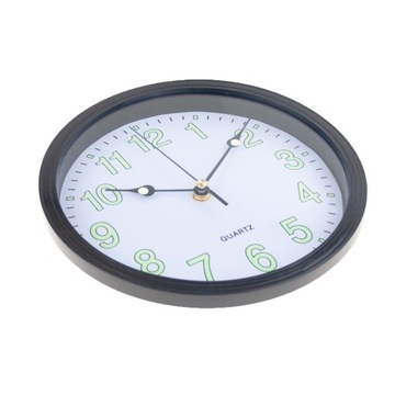 TG48015-2 ФЛУОРЕСЦЕНТНО СВЕТЯЩИЕСЯ В ТЕМНОТЕ НАСТЕННЫЕ ЧАСЫ