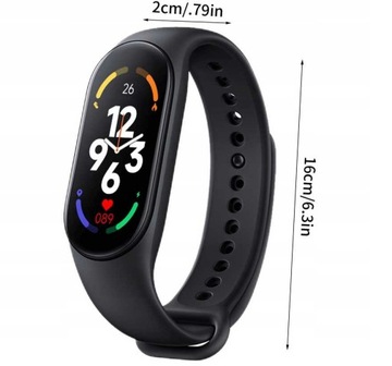 SMARTBAND M7- MIX OPASKA PULSOMETR SMARTWATCH