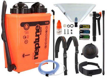Kwazar Opryskiwacz Plecakowy Neptun 15L + osłona + przedłużenie lancy 60cm
