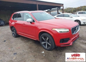 Volvo XC90 II SUV 2.0 T5 254KM 2016 Volvo XC 90 2016r., T5 R-design, 2L, od ubezpieczalni 2.0 Benzyna 253KM