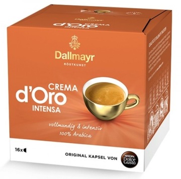 Dallmayr Crema d'Oro Intensa Nescafe Dolce Gusto 16 szt.