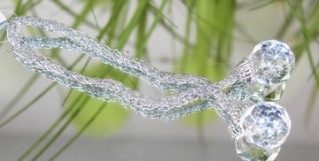 Серебряная нить для штор, свечей, подвески.