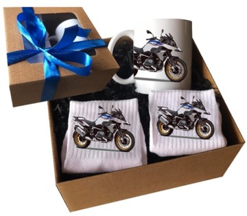 Zestaw prezent kubek motocyklisty urodziny motor motocykl dla kierowcy BMW