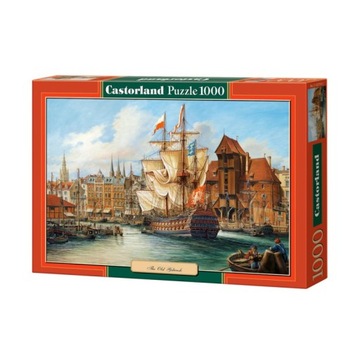 PUZZLE 1000EL. STARY GDAŃSK OBRAZ CASTORLAND POLSK