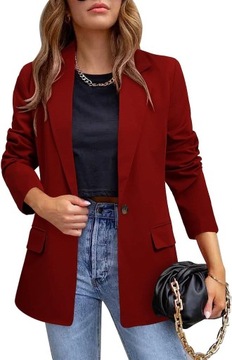 Casual MARYNARKA ŻAKIET włoska KOLORY S--3XL