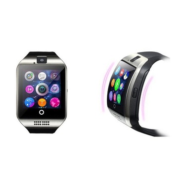 Q18 INTELIGENTNY ZEGAREK NA NADGARSTKU SMARTWATCH Z ŁADOWANIEM USB Z GNIAZDEM /SIM GSM -LOS
