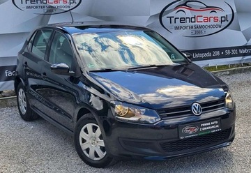 Volkswagen Polo V Hatchback 5d 1.2 70KM 2009 Volkswagen Polo 1.2. 70 KM Klima 5 drzwi bezwypadkowy OPLACONY 1.2 Benzyna