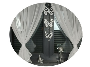 ДЛЯ ДЕТЕЙ ГОТОВАЯ ШТОРА 400Х145 КУЛОН БАБОЧКА 2